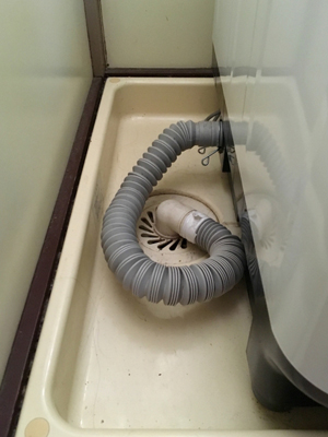 洗濯機の排水溝